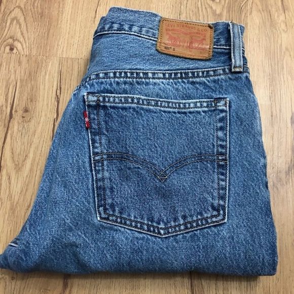 Levi's 501 S White Oak Cone Denim Selvedge Jeans Size 31x28